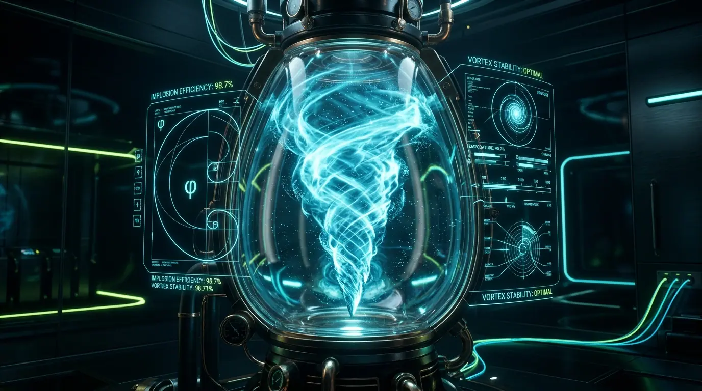 Vortex Engine: a 3D negentropic generator